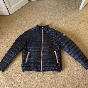 Men’s Moncler Longue Saison Navy Lightweight Jacket